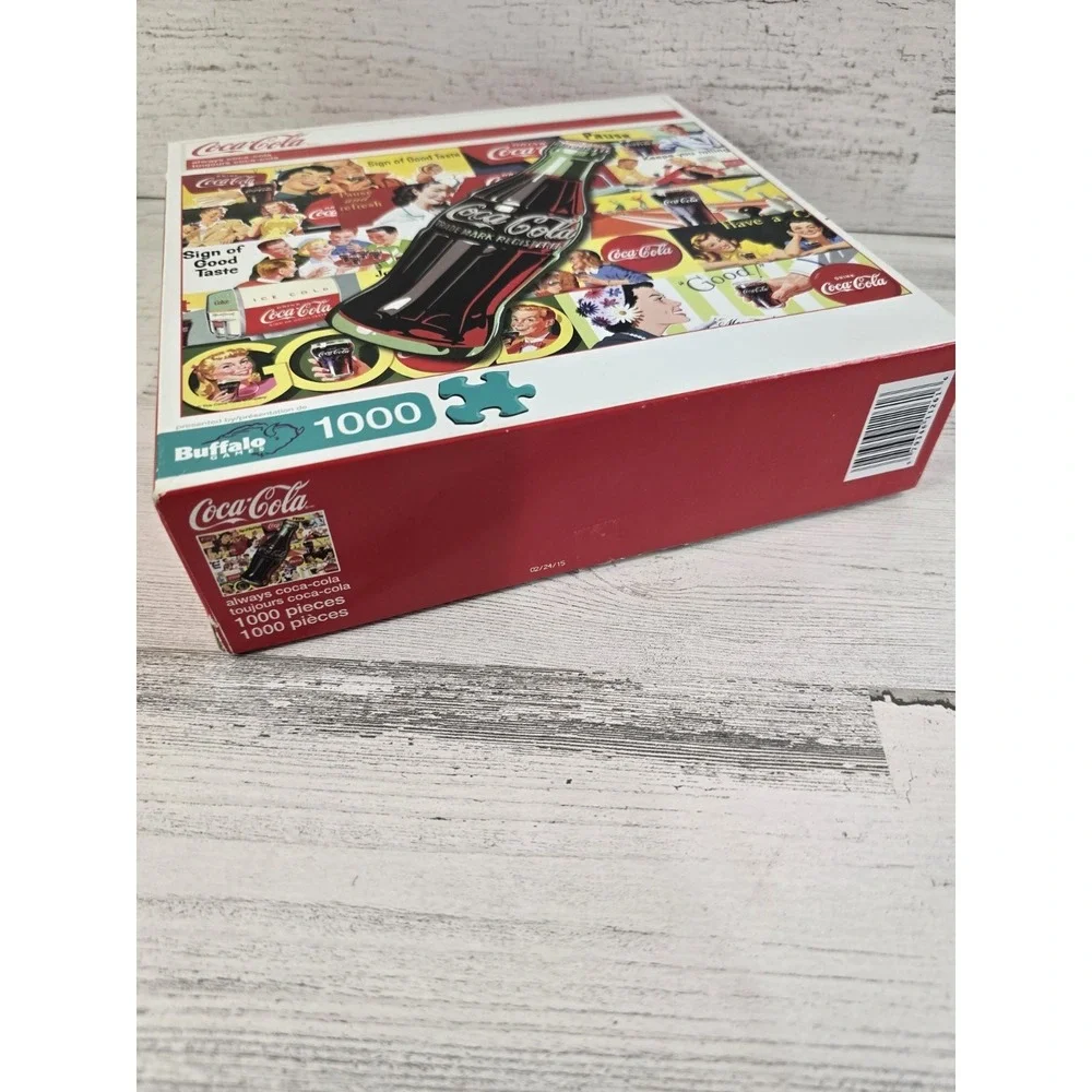 Buffalo Games Coca-Cola Vintage Advertisements 1000 Piece Jigsaw‎ Puzzle 2015